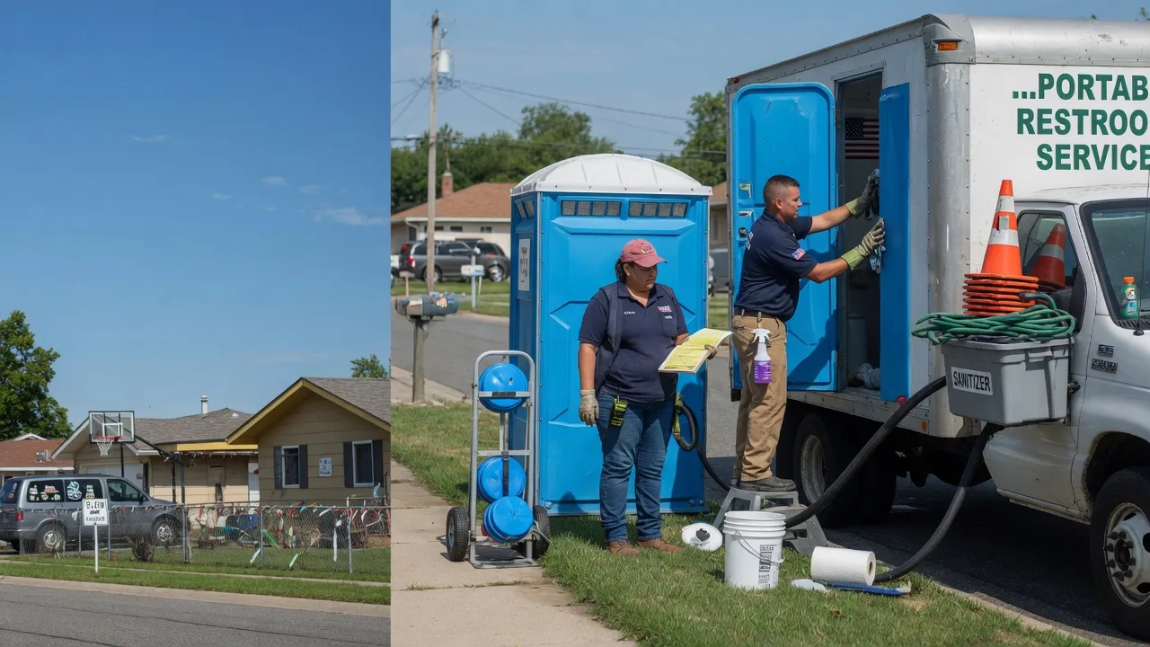 Portable Toilet Rental in Pleasant View, TN near me